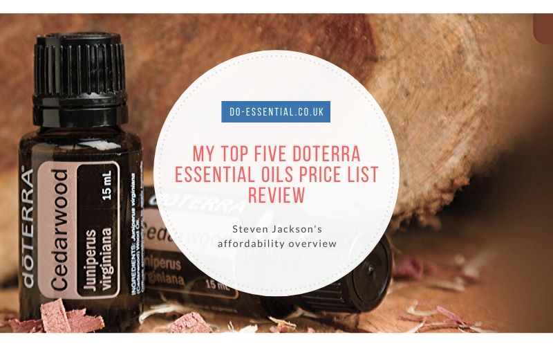 doTERRA essential oils price list